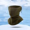 Winter Neck Gaiter Warmer for Men Women Windproof Fleece Lined Thermal Face Cushion Scarf Cold Weather Sport Accessory