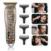 Hatteker Hair Clipper Men‘s Beard Trimmer Professional Cordless Rechargeable Hair Cutter Kit Barber Shop Strong Power