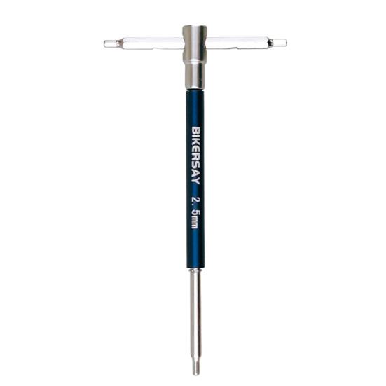 2/2.5/3/4/5/6/8/10 мм Велосипедный Т-образный шестигранный ключ 3-сторонний Т/L-образный со скользящим верхом и вращающейся гильзой Шестигранный ключ Инструменты для ремонта и обслуживания велосипеда