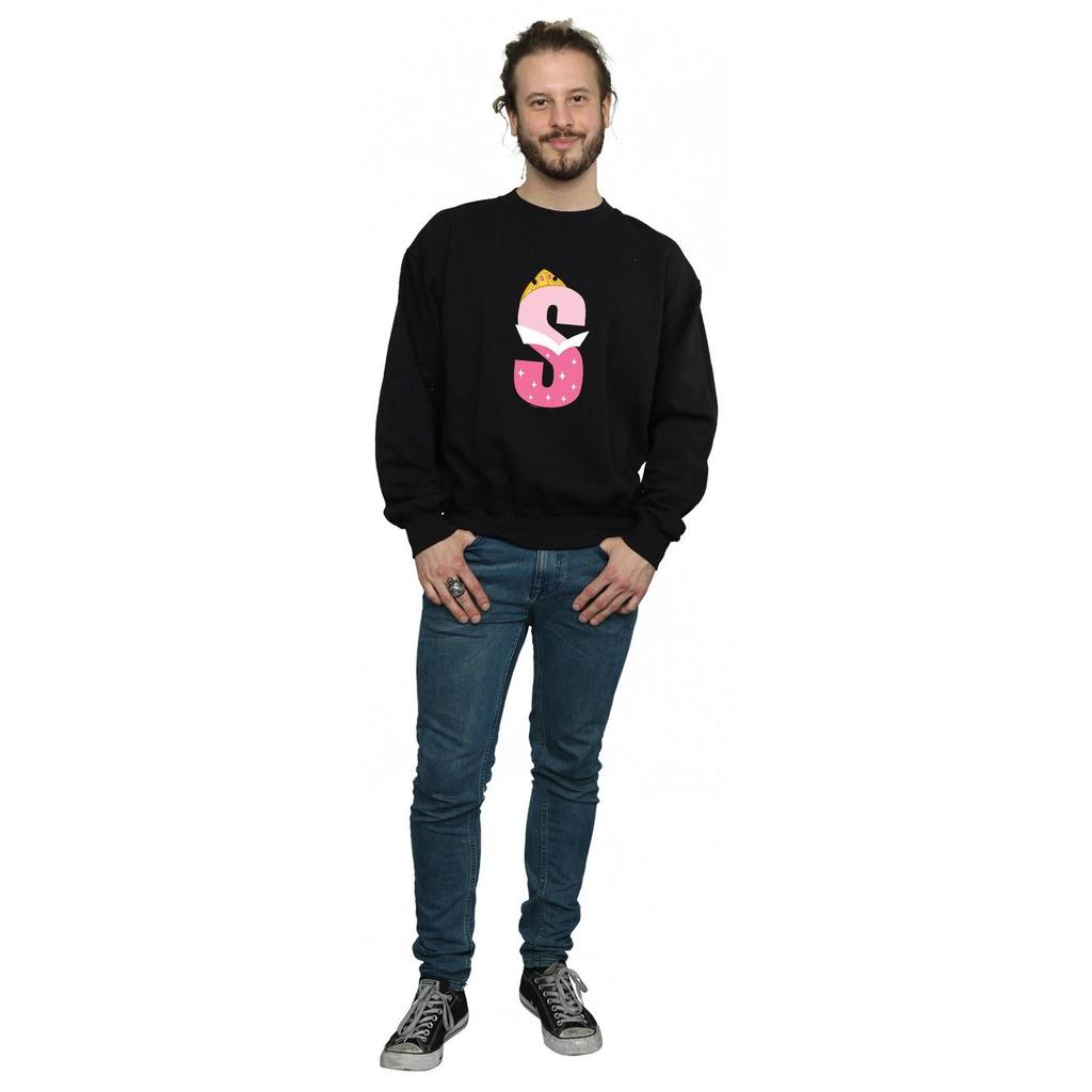 Disney Mens Alphabet S Is For Sleeping Beauty Sweatshirt