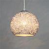 Modern Minimalist Colored Glass Ball Pendant Light Nordic Home Decoration Bedside Bedroom Study Atmosphere Chandelier LED Luster
