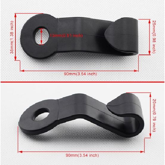 Car Front Seat Back Headrest Hook Hanger Accessories Bag Pothook Holder Catcher