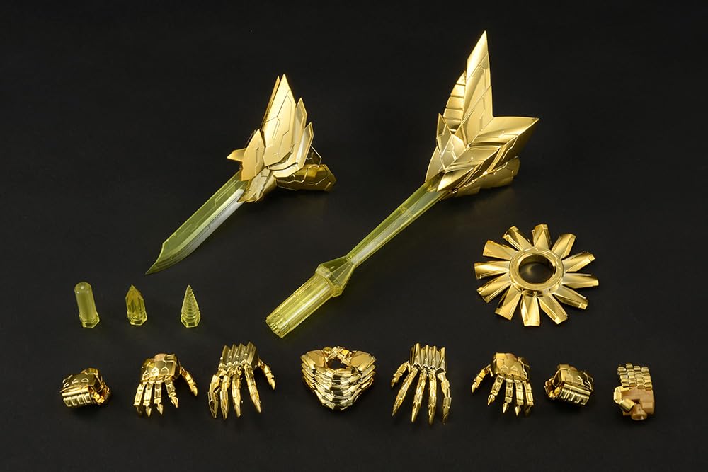 Kotobukiya (Kotobukiya) Король Храбрых ГаоГайГар FINAL AMAKUNITECH Генезис ГаоГайГар Золотой Бог Разрушения Вер.. Общая высота приблизительно 180 мм
