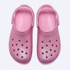 Crocs Классические блестящие туфли-сабо на платформе розового цвета 207241 6wy