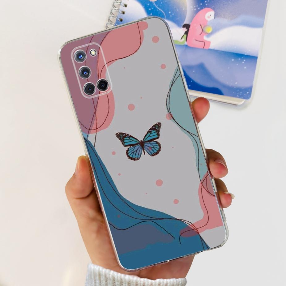 For Oppo A52 A72 A92 Case Cute Fashion Painted Cover Soft Silicone Phone Case For Oppo A92 A 52 72 OppoA52 OppoA72 Fundas Bumper