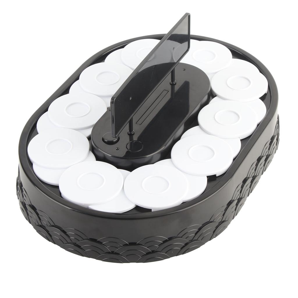 Rotary Sushi Machine Automatic Rotating Table Display Stand Swing Tray Turntable for Sushi Dessert Cupcake