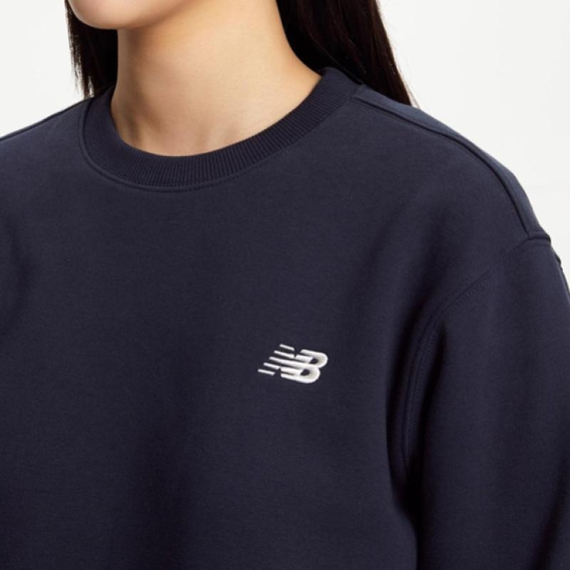 New Balance Классическая круглая толстовка из флиса Nbnce41113