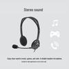 Logitech H111 Wired Stereo Headset with Microphone