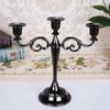 Metal Zinc Zinc Alloy Candle Holder Electroplated Candelabrum European Candlestick  Hotel