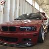 Передний сплиттер-диффузор из углеволокна для BMW 3 серии E46 (2-дверный)