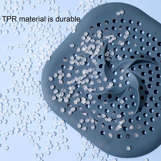 Силиконовый слив для душа, ловушка для волос, прочная защита для сливной крышки для ванной комнаты, кухни, прачечной, легкая очистка, нескользящий дизайн, аксессуары для душа