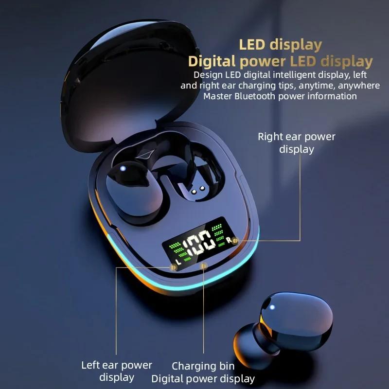 TWS G9S Bluetooth наушники беспроводные наушники HiFi гарнитура водонепроницаемые шумоподавляющие спортивные наушники с микрофоном для смартфонов