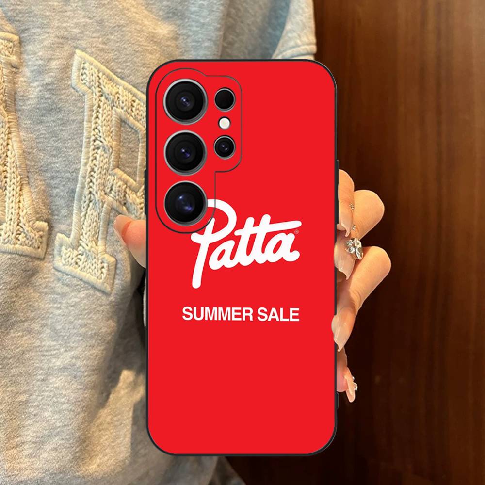 Модный Чехол для Телефона P-patta Для Samsung S 24 fe 25 Ultra plus 20 lite 21 30 22 23 24 22 Ultra 5G Fundas