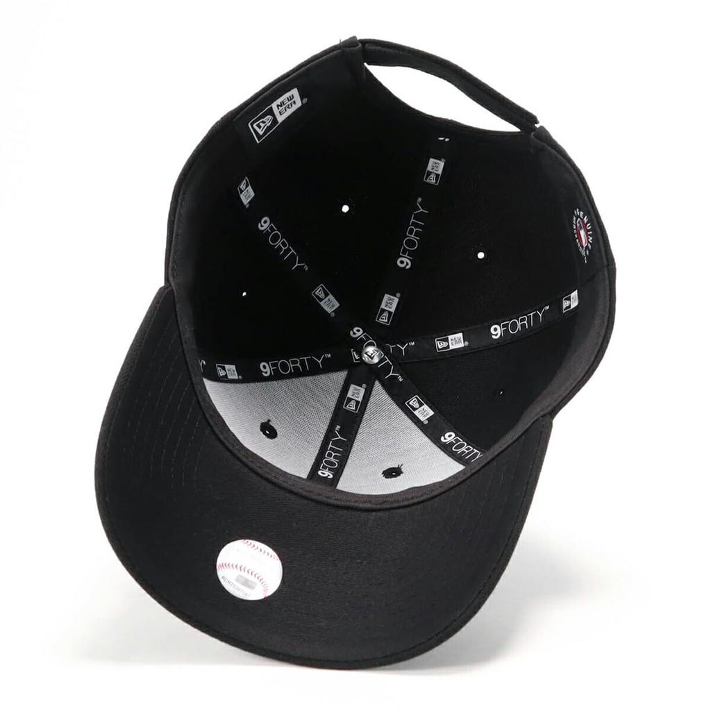 New Era 940 MLB Нью-Йорк Янкис Бейсбольная Кепка Шляпа Регулируемая Snapback NEYYAN Один Размер NY Черный Белый