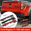 Car Rear Badge Sticker for Ford Raptor SVT F150 F250 F350 Mustang Mondeo 5 Kuga RANGER Fiesta Auto Logo Emblem Decal Accessories