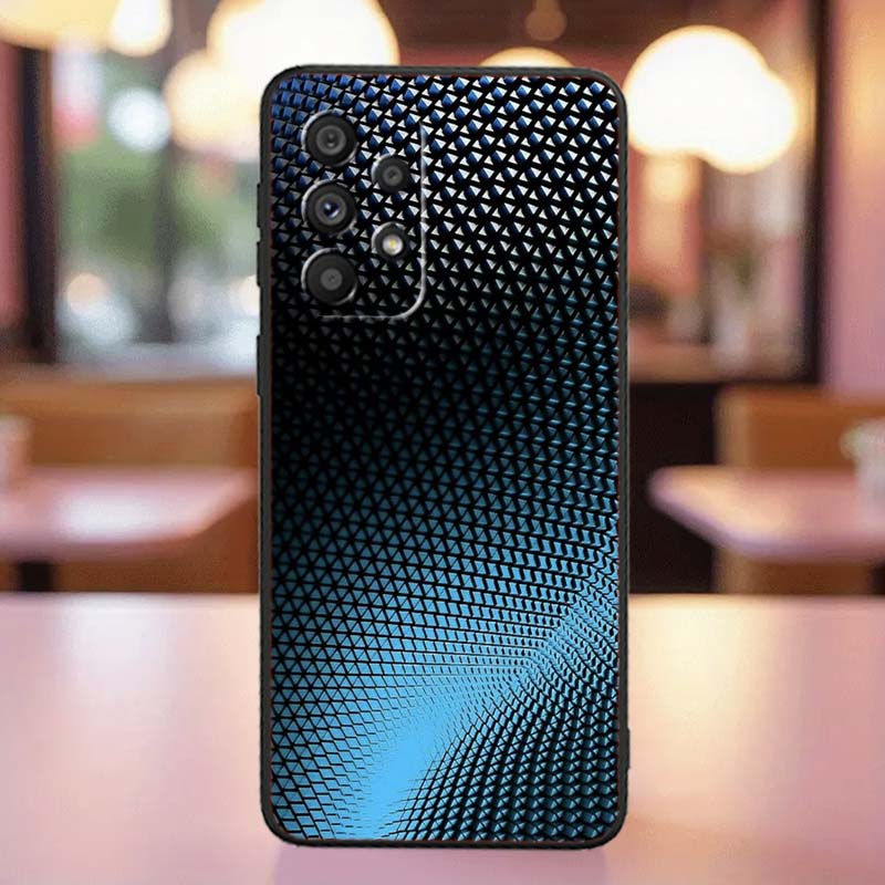 Механический стиль рисунка Для Samsung A41 A35 A34 A33 A32 A25 A24 A23 A21s A06 A05 A04 A03 Note 10 20 Ultra 5G Черный Чехол