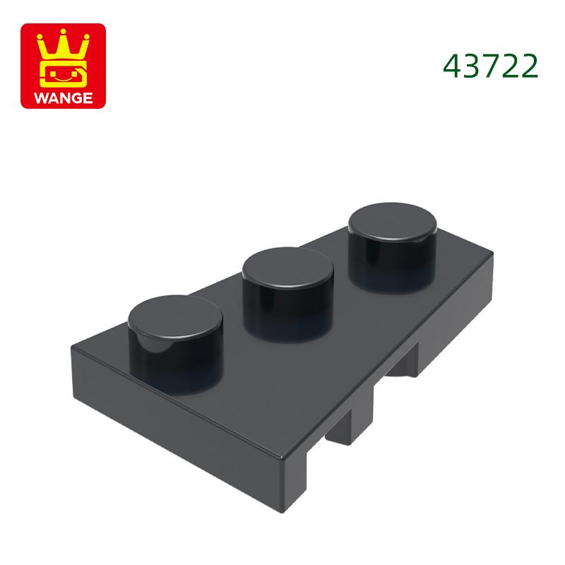 158 шт./лот 43723 2x3 Правый клин-пластина Строительные кубики Аксессуары MOC Совместимо с Фигурирующими кубиками Детские игрушки Идея для подарка Коробка