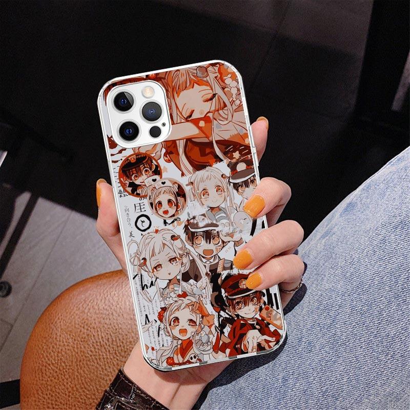 Чехол для телефона с принтом аниме Туалетный мальчик Ханако-кун для iPhone 17 Air 16 Pro Max 16E 15 + 14 Plus 11 12 13 Mini 7 8 SE Подарок Забавная обложка