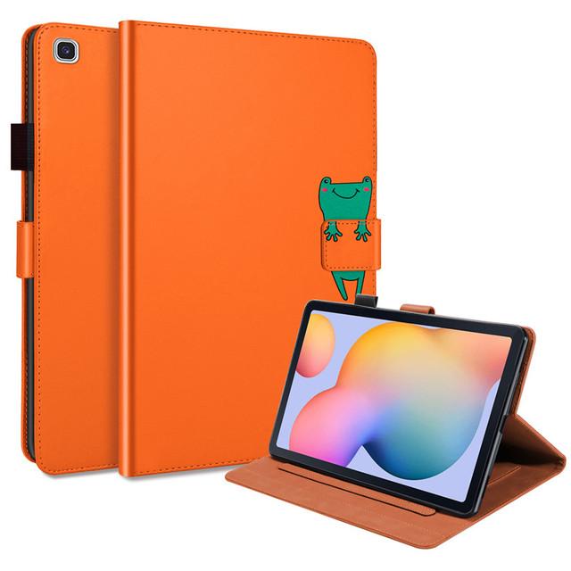 Чехол для планшета Coque Pour Samsung Dock Lite Cute Kawaii Cat Красноокрашенный чехол для планшета Pour Samsung Galaxy Tab Dock Lite Sm-p610 P615 Магнитный чехол