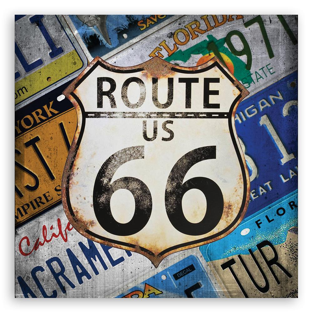Canvas Print Route 66 USA