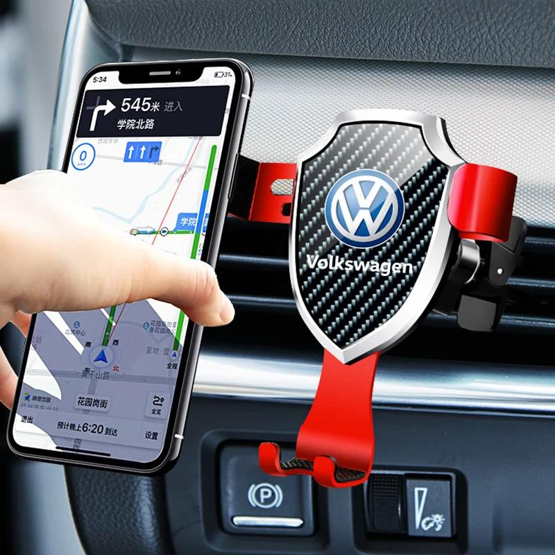 For VW Volkswagen Jetta MK5 Golf Gravity Car Phone Holder Bracket Air Vent Clip GPS Mount Stand for Volkswagen Polo Golf Passat