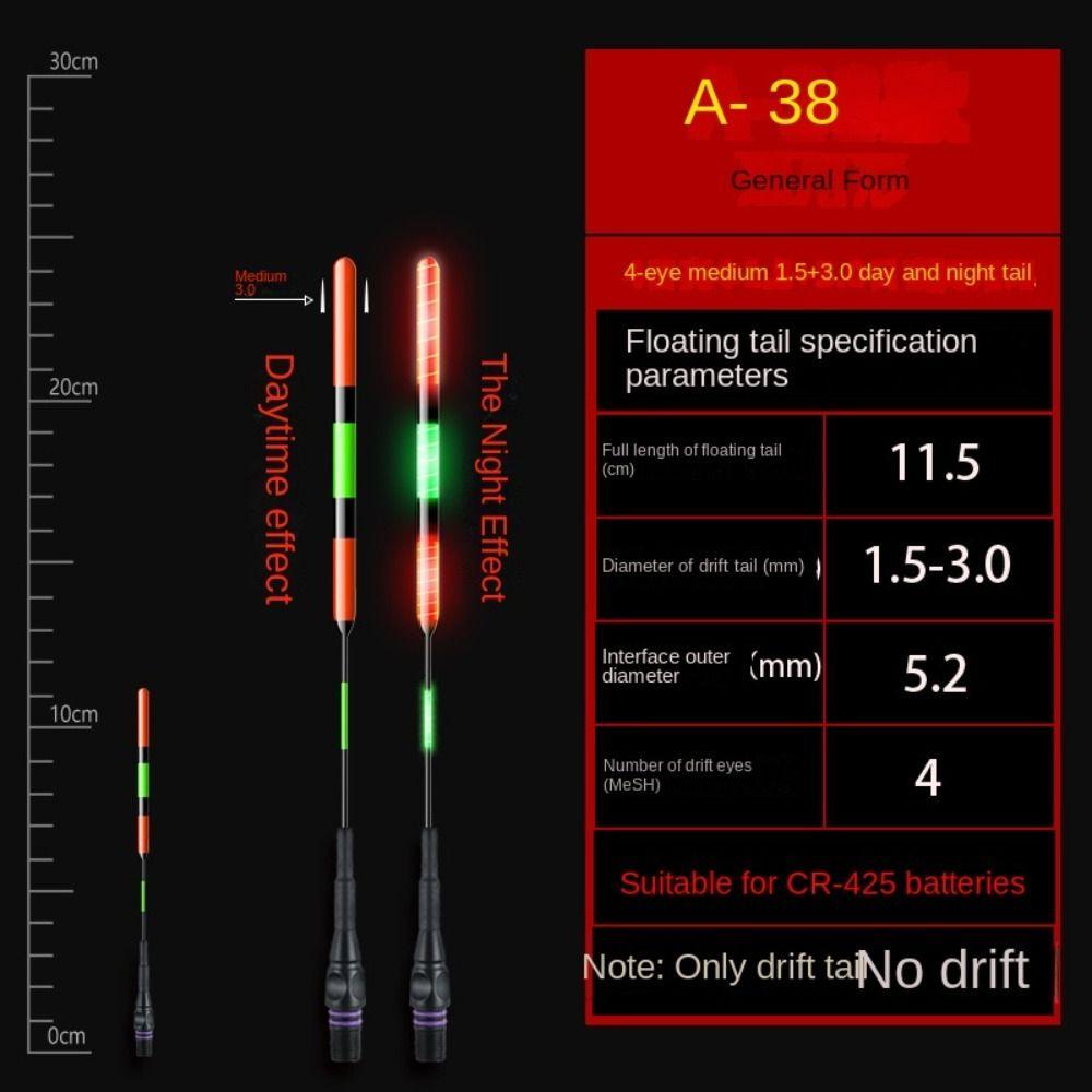1 шт. Сверхчувствительный электронный поплавок Буй Супер яркий поплавок для ночной рыбалки Верх Ночная рыбалка