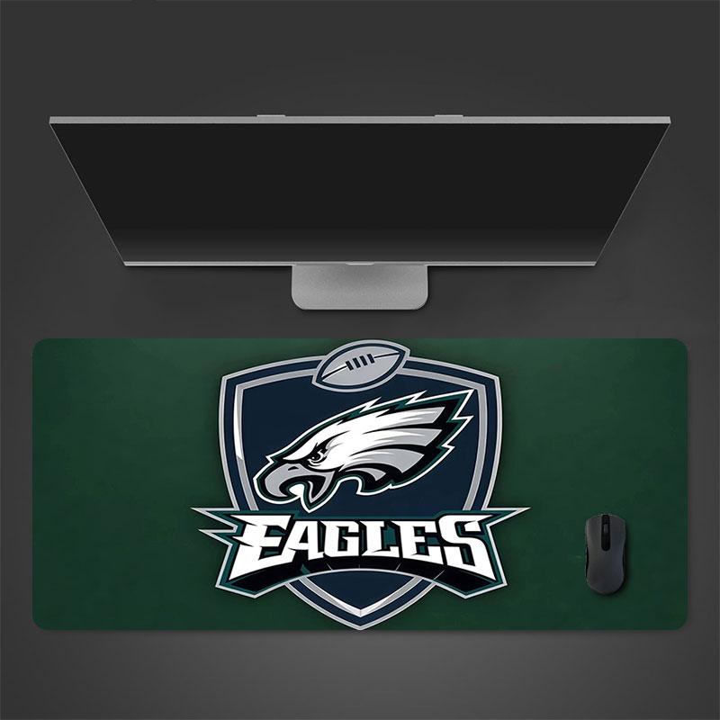 PHI Eagles Mouse Pad, Large Gaming Desk Mat, Non-slip XXL Mousepad for Laptop & Tablet, Mini PC Playmat with Stitched Edges