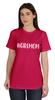 Inkmeso #Girlmom Графическая футболка с коротким рукавом Женская хлопковая футболка Повседневная блузка