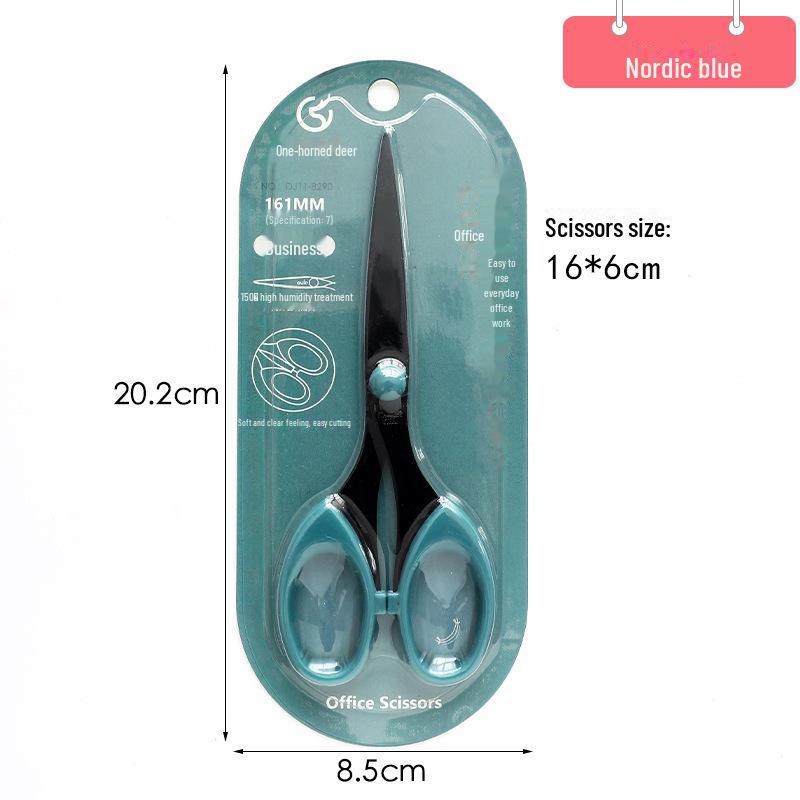 Офисные ножницы из нержавеющей стали — маленькие, заостренные, подходят для студентов, портных и домашнего использования