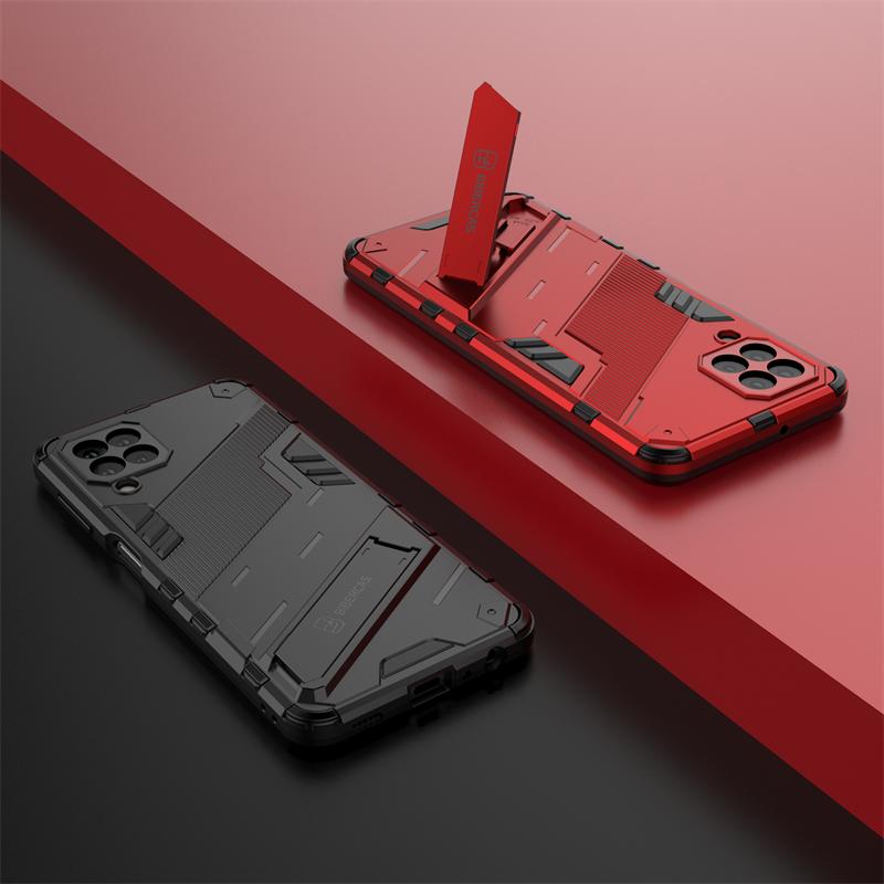 Чехол для Samsung a22, автомобильный магнитный чехол для телефона с подставкой для Samsung Galaxy a22 5G a 22 a226B, противоударный защитный чехол для задней панели