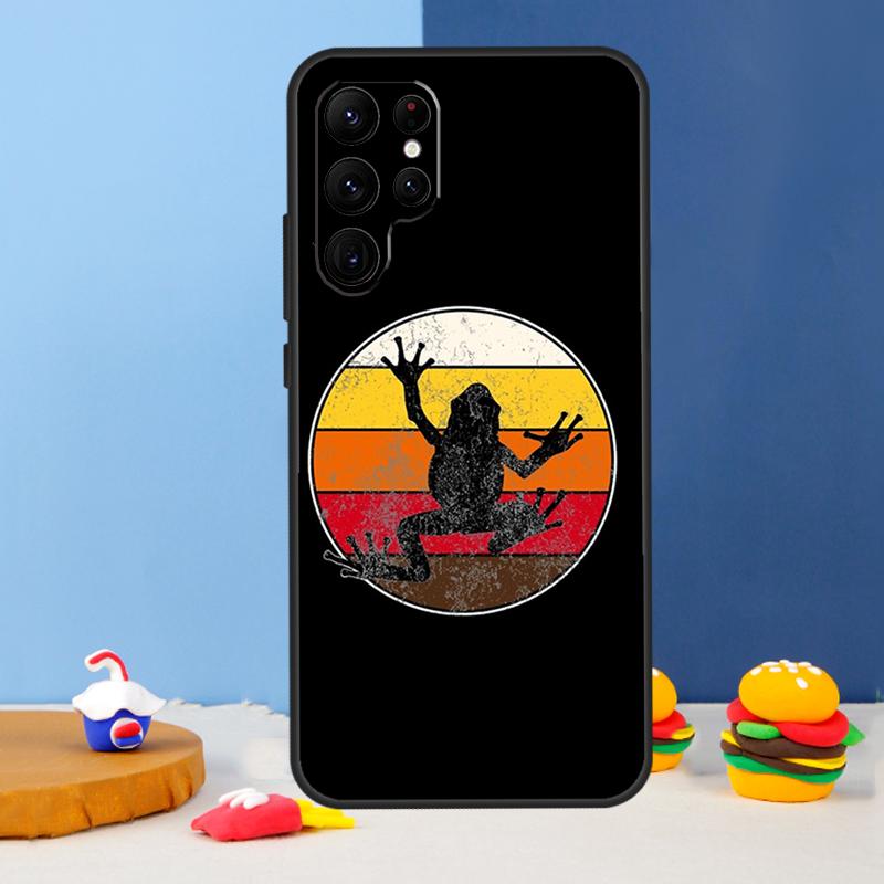 Мультяшные лягушки Чехол для телефона Для Samsung Galaxy S25 Ultra S9 S10 S20 S22 S21 FE S23 Plus S24 Ultra Чехол Coque