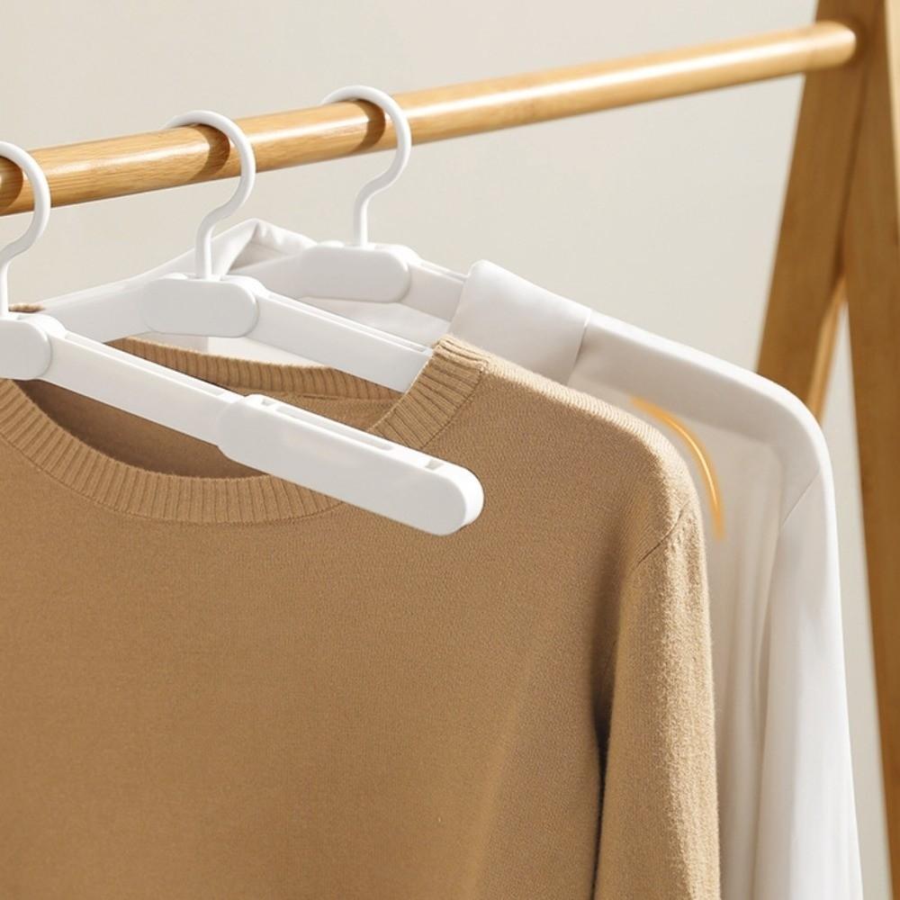 Expanded Travel Hangers Mini Size Pant Clips Durable Foldable Clothes Hanger  Business Trip