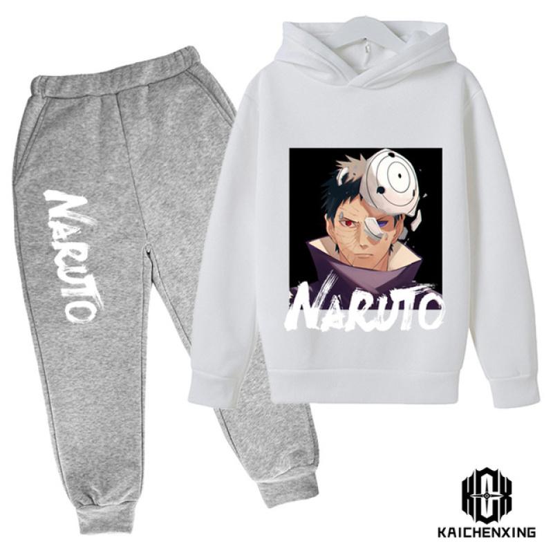 2023 милый модный костюм Наруто для мальчиков и девочек, модный свитшот, мужской костюм Kawaii, спортивный милый спортивный костюм для родителей и детей с капюшоном