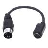 Md 6-Pin Female To Din 5-Pin Male Cable 0.15M Ps2 Keyboard And Mouse Cable