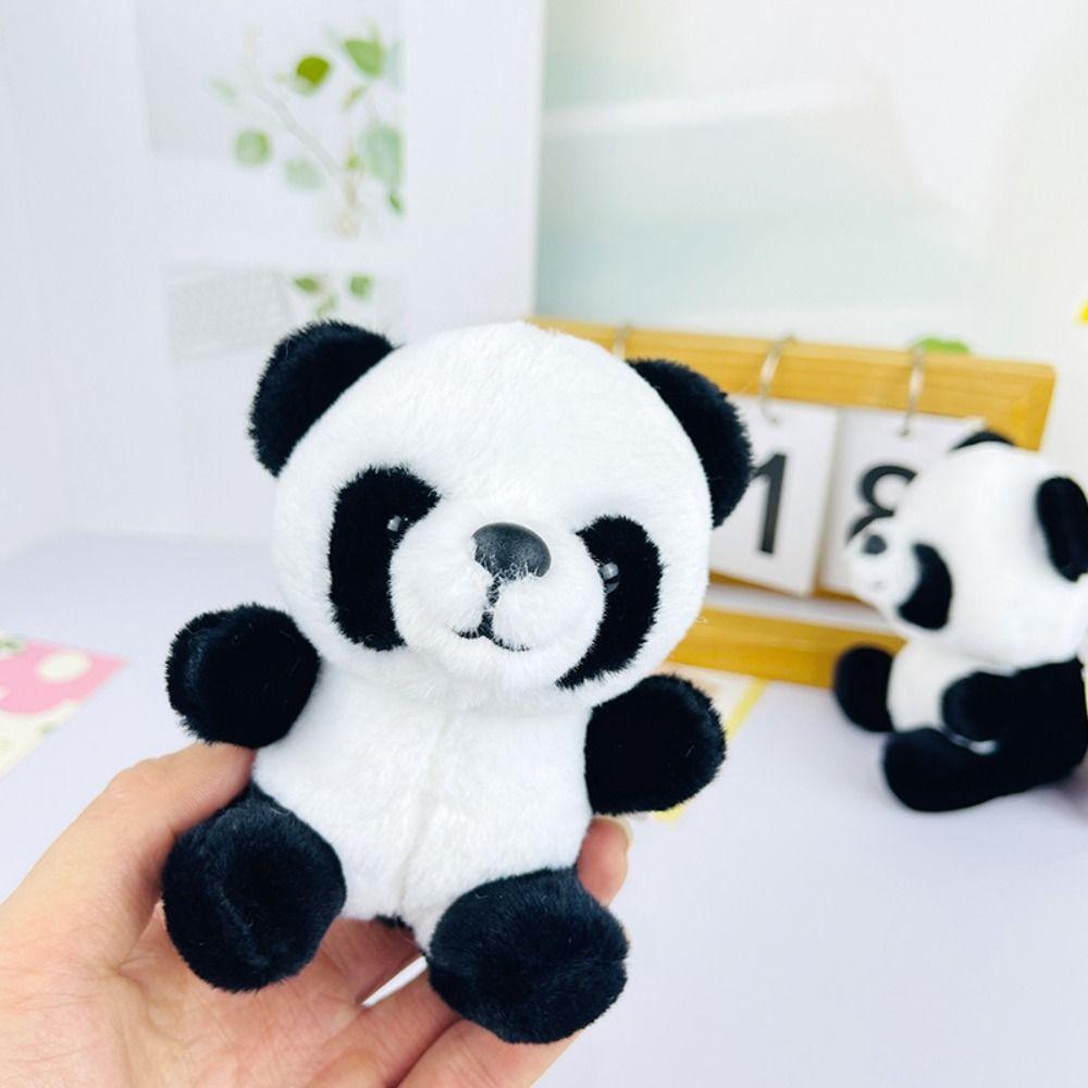 Сумка с подвеской в виде плюшевой панды, кукла, плюшевый брелок в виде панды, детская игрушка
