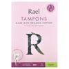 Rael, Organic Cotton Tampons, Super, Fragrance Free, 16 Pack