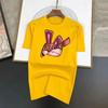 Хлопковые топы Funky Brand Bunny Funny Cartoons Short Sleeve Men Personality Street T Shirts Loose Oversize Tees Дышащие Мягкие