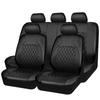 Car Seat Covers PU Leather Universal Seat Cover for Cars Strong Compatibility Upholstery Cover for Car Front and Back Seats