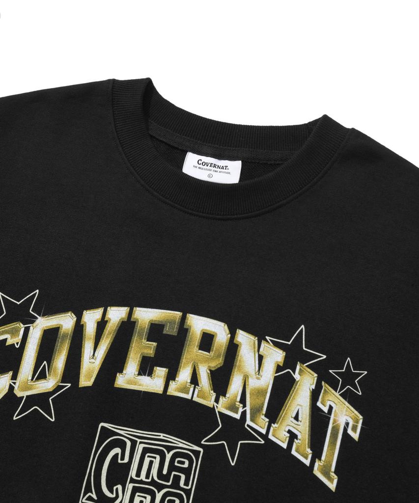 COVERNAT [Covernat X 2024 Mama Awards] Графическая толстовка Черная