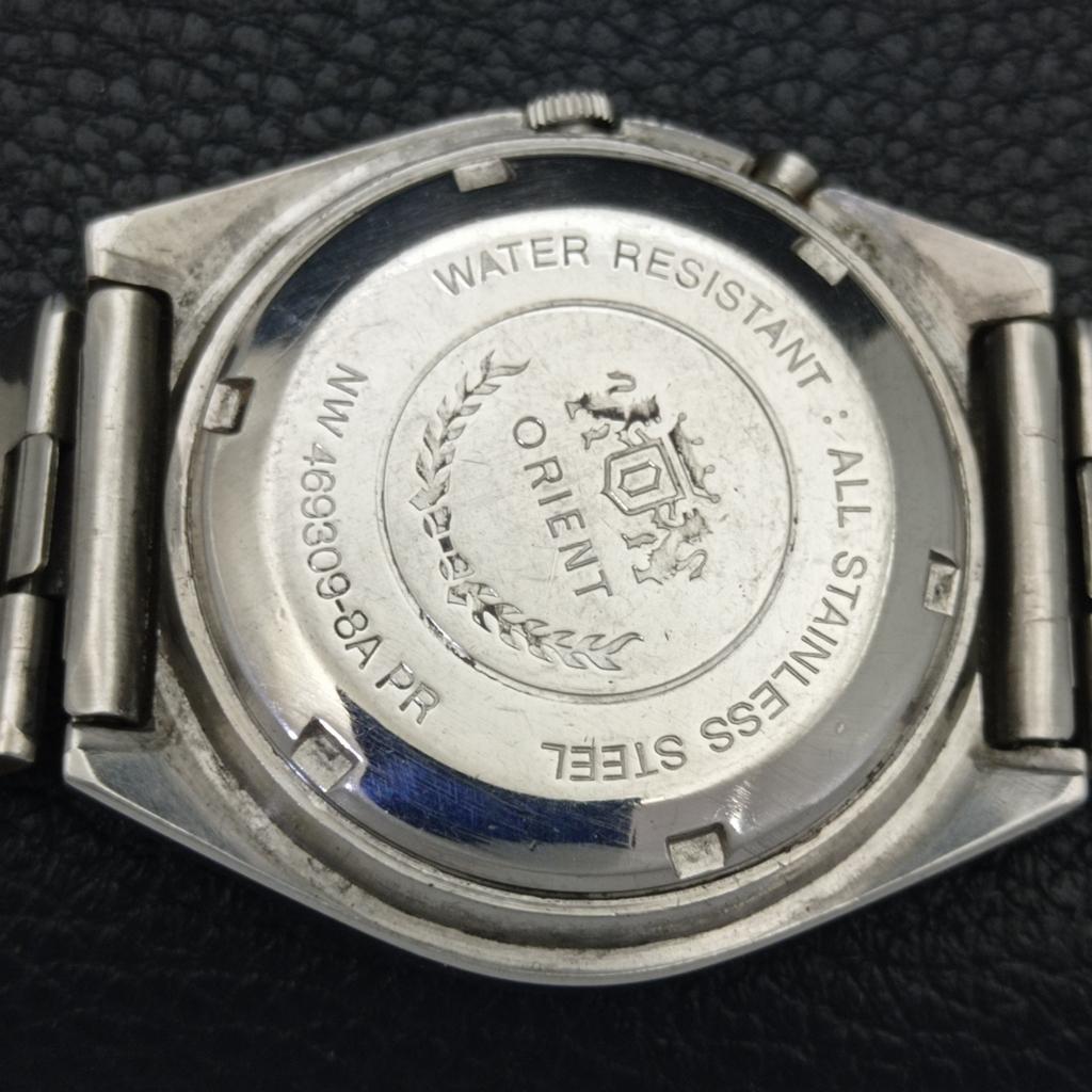 GENUINE VINTAGE ORIENT CRYSTAL JAPAN AUTOMATIC 46941 MENS WATCH A701899-5 R207-a701899