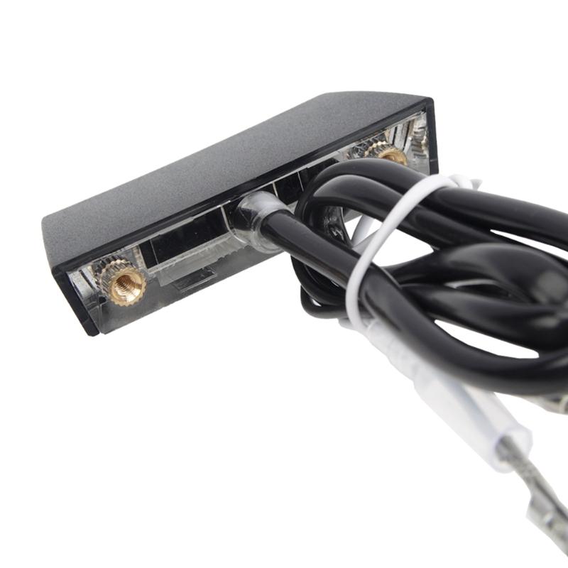 Multifunction  Motorcycle License Plate Lamp with Holder Tail Light Mount Aluminum License Plate Light with Frame for Bikes