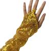 Fingerless Cosplay Mittens Shining Club Handwear Fashion Dancing Gloves  Nightclub Stage