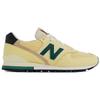 Кроссовки унисекс Teddy Santis x New Balance 996 Made in USA Sulphur Желтый Лесной-зеленый U996TD