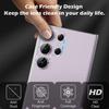 For Samsung Galaxy S23 Ultra One-Piece Phone Lens Film Clear Tempered Glass Lens Protector