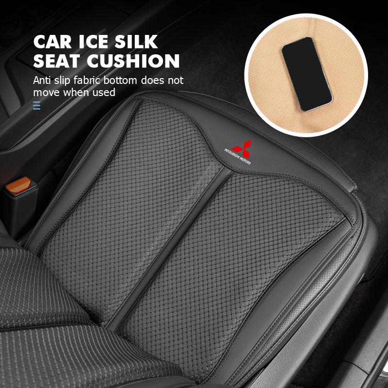 cxumpj1 Car Styling Seat Comfort Cushion Ice Silk Height Increasing Soft Pad Accessories For Mitsubishi Outlander Lancer Cross Colt