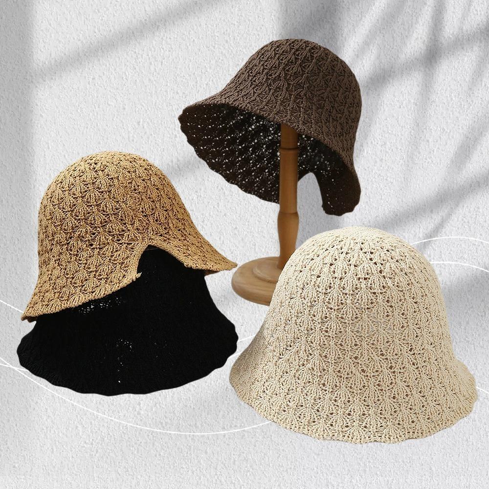 Кружевная шляпа-ведро с защитой от ультрафиолета, рыболовная шляпа, новая солнцезащитная шляпа для женщин