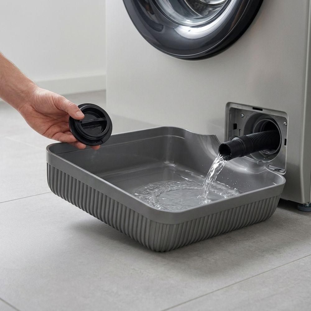 Heavy Duty Washer Drain Guide Tray Front-mounted Washer Water Catch Pan  Household
