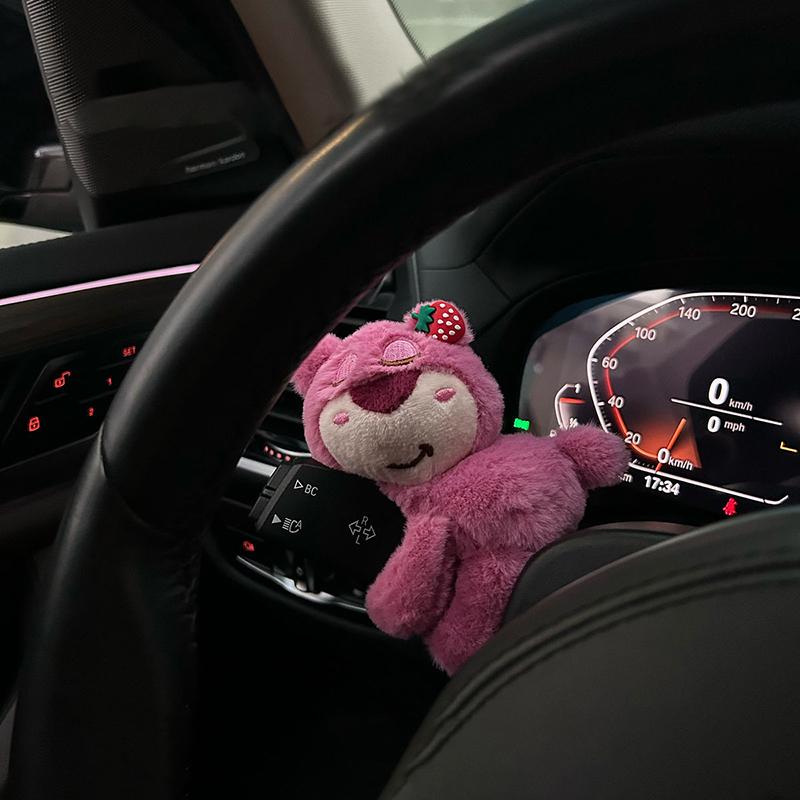 Милая кукла-дворник для автомобиля, персонализированная плюшевая кукла для автомобиля, украшение для креативного подарка, аксессуары для украшения салона автомобиля