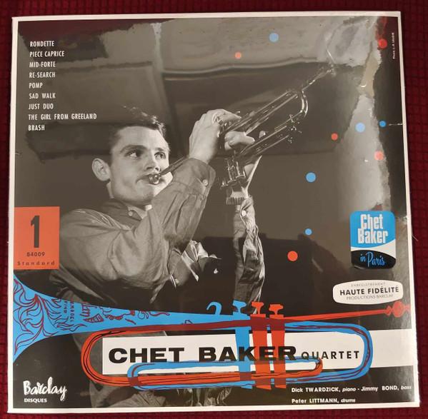 Виниловая пластинка CHET BAKER QUARTET Квартет Чета Бейкера 180г 84009 Barclay 2024 Франция Джаз