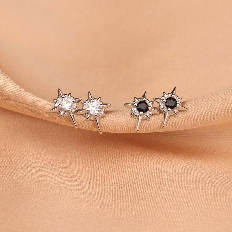 Магнитные серьги-пусеты Polaris: Клипсы на уши в стиле хип-хоп, унисекс, без прокола, модные украшения для мужчин и женщин